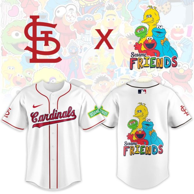 Exclusive Cardinals X Sesame Street Jersey - Limited Edition Fan Gear!