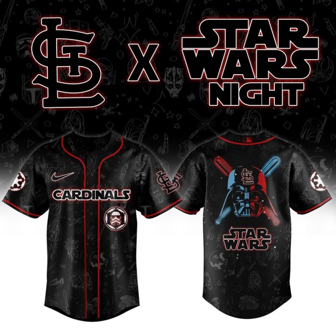 Exclusive Cardinals X Star Wars Night Jersey & Cap Set - Limited Edition Fan Gear - Image 2