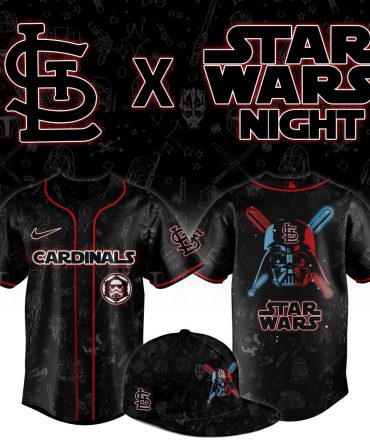 Exclusive Cardinals X Star Wars Night Jersey & Cap Set - Limited Edition Fan Gear