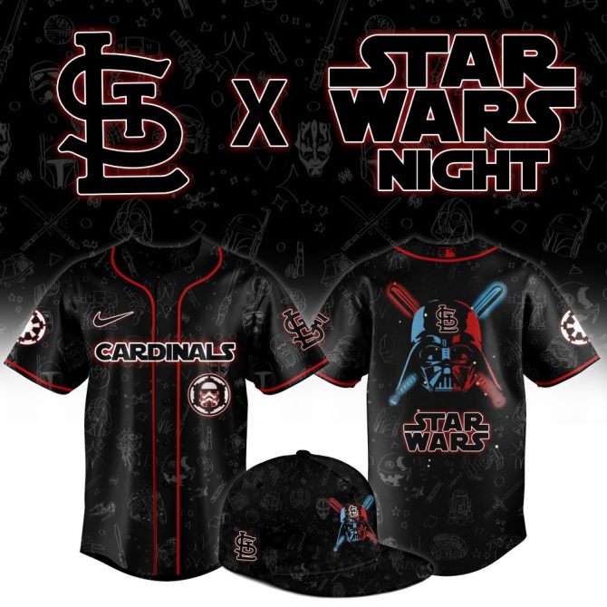 Exclusive Cardinals X Star Wars Night Jersey & Cap Set - Limited Edition Fan Gear