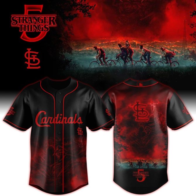 Exclusive Stranger Things Cardinals Jersey – Limited Edition Fan Gear!