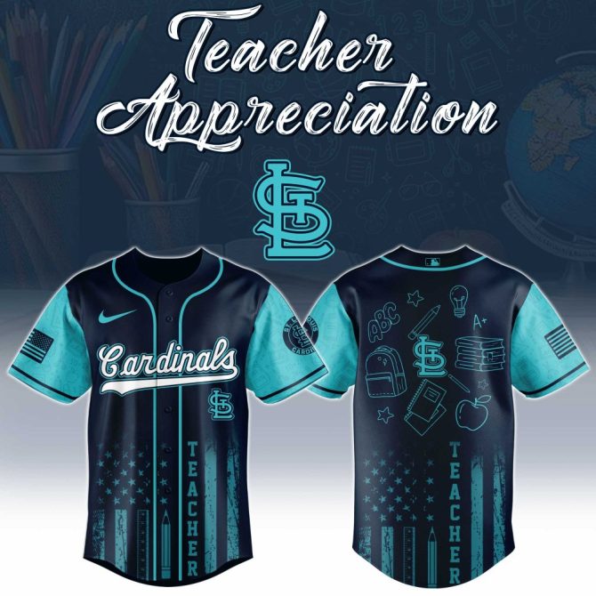 Cardinals Teacher Appreciation Jersey – Perfect Gift For Educators!