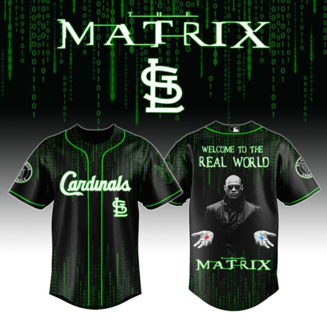 Matrix Cardinals Jersey - Welcome To The Real World Limited Edition Sportswear