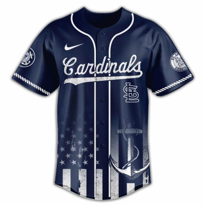 Coast Guard Cardinals Jersey - Patriotic Design, Premium Quality, Perfect Gift! - Image 2