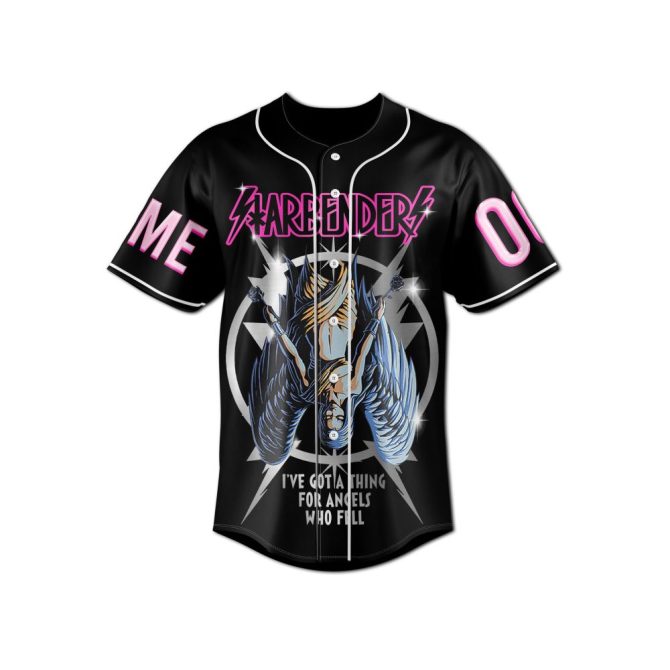 Custom Starbenders Jersey - Personalized Name & Number, Striking Angel Design, Unique Gift - Image 2