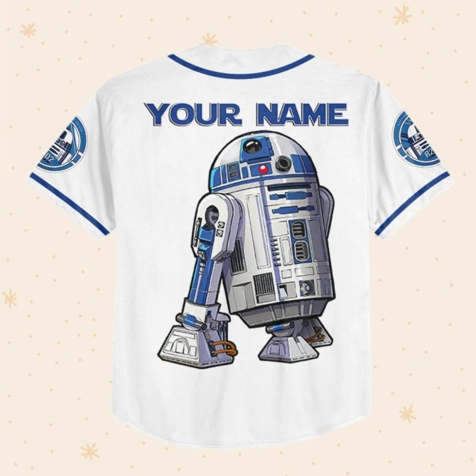 Custom Star Wars Baseball Jersey - Kid/Youth/Adult Sizes - Personalize With Name & Number - Image 4