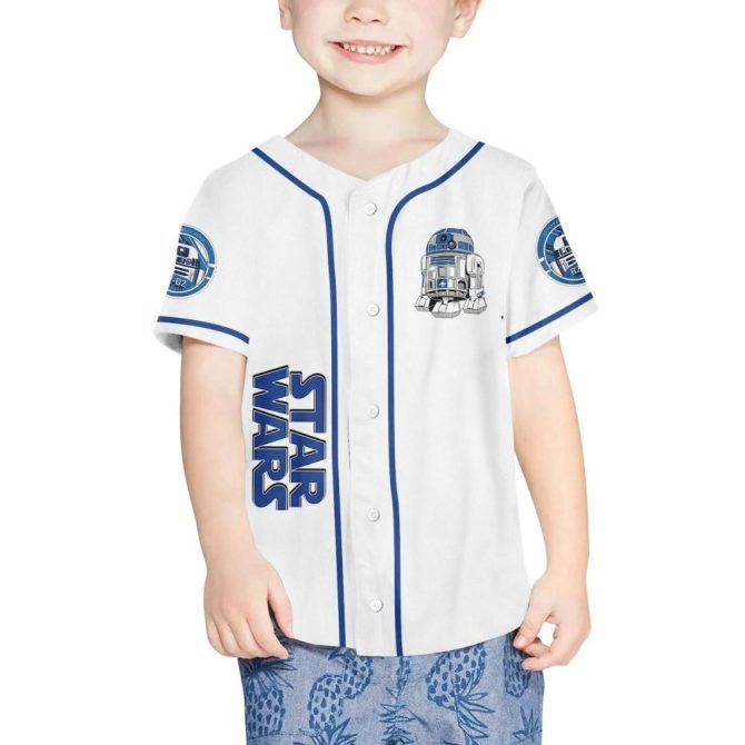 Custom Star Wars Baseball Jersey - Kid/Youth/Adult Sizes - Personalize With Name & Number - Image 5