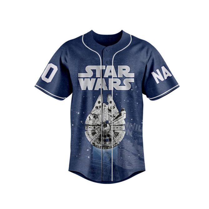 Personalized Star Wars Millennium Falcon Jersey - Customize Name & Number - Image 2