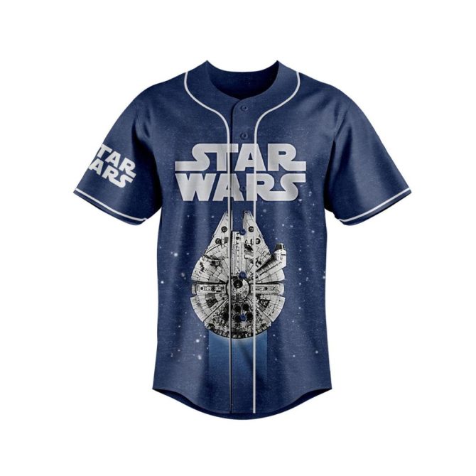 Customize Your Star Wars Baseball Jersey – Add Your Name & Number! - Image 2