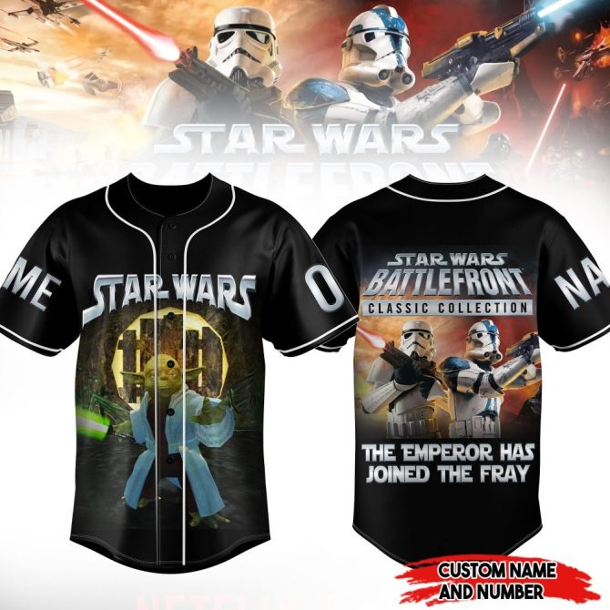 Custom Star Wars Battlefront Jersey - Personalized Name & Number - Limited Edition