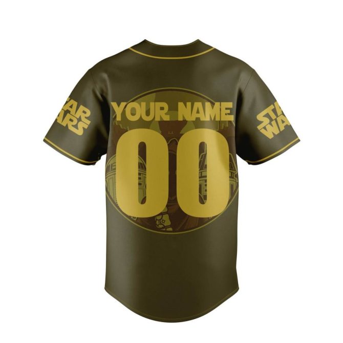 Custom Star Wars Jawa Droid Repair Jersey - Personalize Your Name & Number - Perfect For Fans! - Image 3