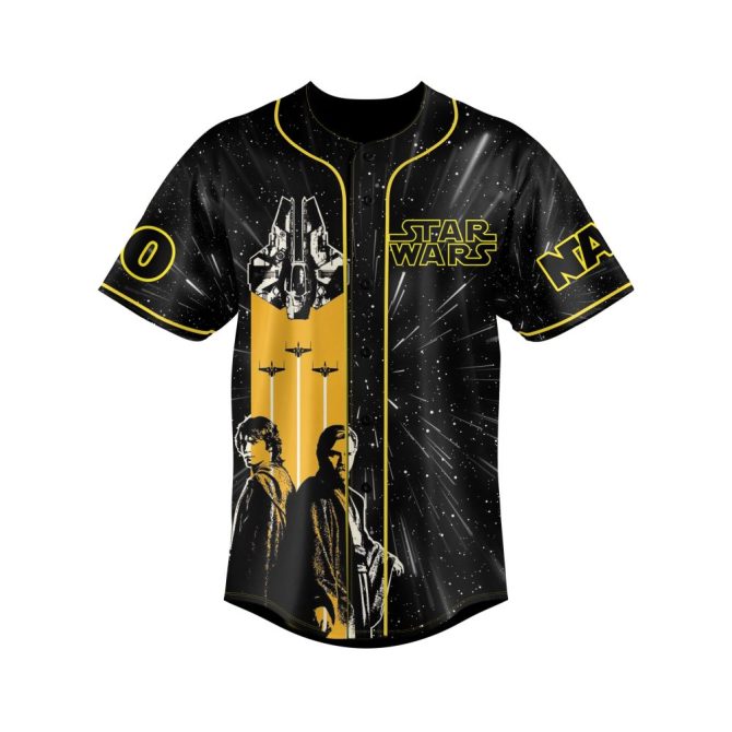 Custom Star Wars Jersey - Revenge Of The Sith Design , Add Your Name & Number! - Image 4