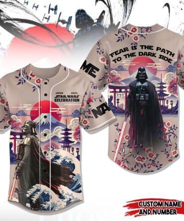 Custom Star Wars Celebration Jersey - Darth Vader Design, Limited Edition 2025 - Personalize With Your Name!