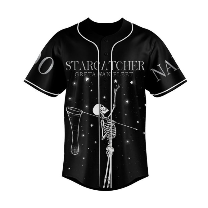 Customizable Stargazer Skeleton Jersey - Unique Design, Add Your Name & Number! - Image 2