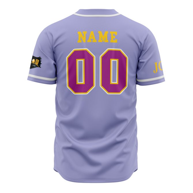 Custom Stardust Crusaders Baseball Jersey - Personalized Anime Fan Gear - Image 3