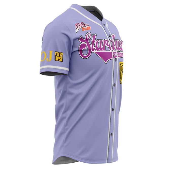 Custom Stardust Crusaders Baseball Jersey - Personalized Anime Fan Gear - Image 4