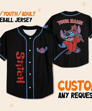 Custom Stitch Baseball Jersey - Personalized For Kids, Youth & Adults - Unique Design!