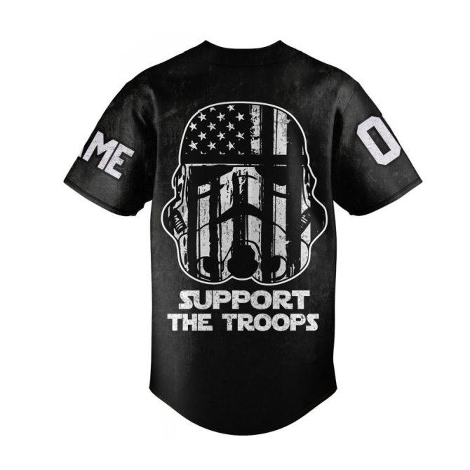 Custom Stormtrooper Jersey - Personalize Your Name & Number - Support Our Troops Design - Image 3