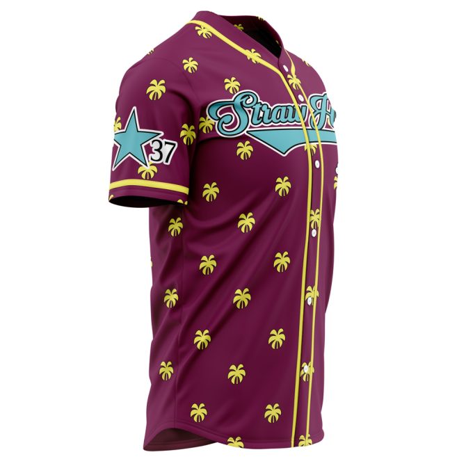 Anime-Inspired 'Straw Hats' Baseball Jersey - Vibrant Design, Perfect Gift For Fans! - Image 2