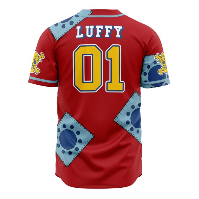 Anime Straw Hat Pirate Baseball Jersey - Cool One Piece Fan Apparel - Image 3