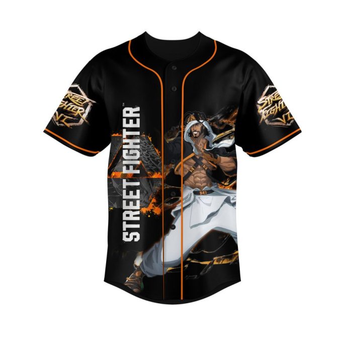 Custom Street Fighter Jersey - Add Your Name & Number - Perfect Gift For Gamers! - Image 2