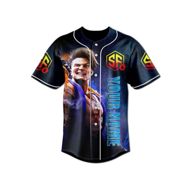 Custom Street Fighter Jersey – Personalized Game Fan Apparel For Gamers - Image 2