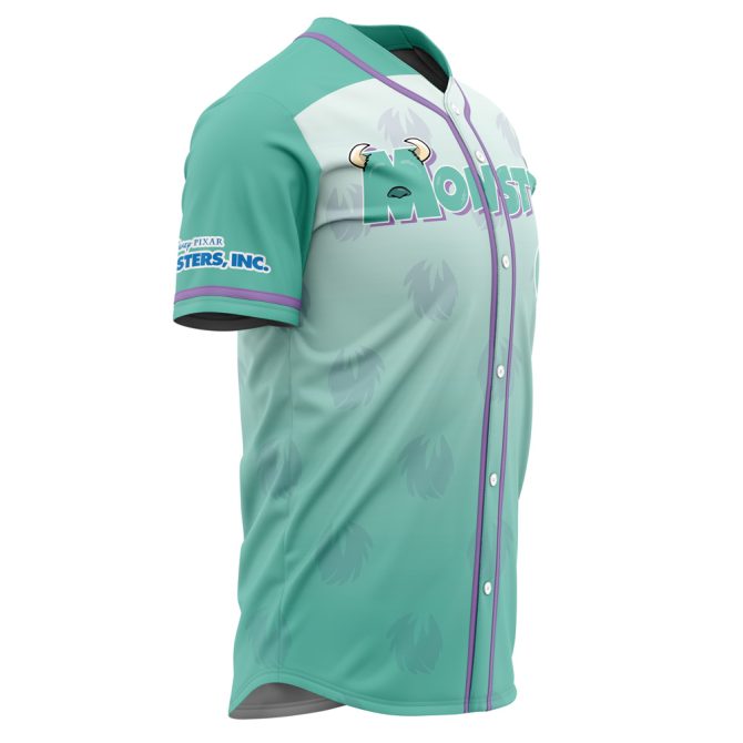 Monsters Inc. Baseball Jersey - Stylish Mike & Sulley Design, Unisex, Limited Edition - Image 2