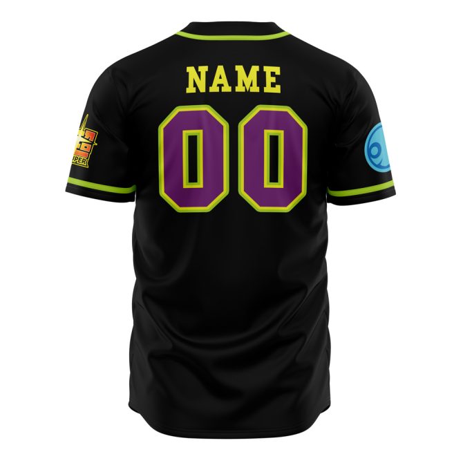 Custom Super Broly Baseball Jersey – Anime Fan Personalized Shirt - Image 3