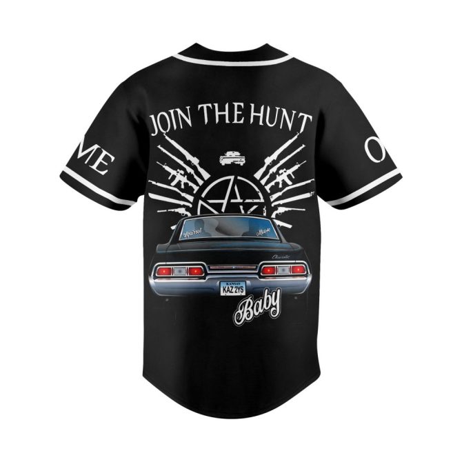 Supernatural Custom Jersey - Personalize With Name & Number, Join The Hunt! - Image 3