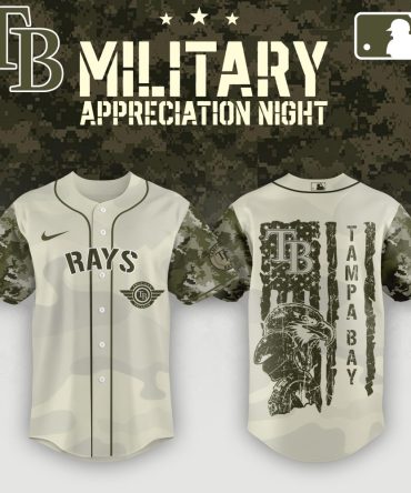 Exclusive Tampa Bay Rays Military Appreciation Camo Jersey - Support & Style Combined!