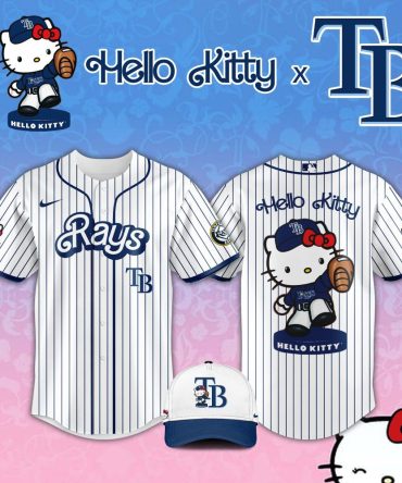 Hello Kitty X Rays Baseball Jersey & Cap Set – Limited Edition Collectible