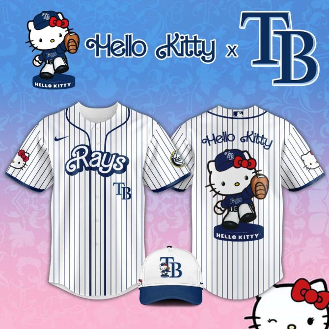 Hello Kitty X Rays Baseball Jersey & Cap Set – Limited Edition Collectible