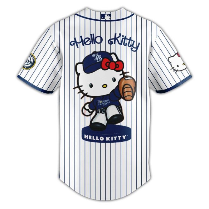Hello Kitty X Rays Baseball Jersey & Cap Set – Limited Edition Collectible - Image 2