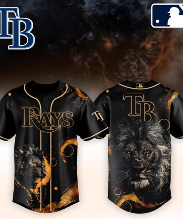 Fierce Tampa Bay Rays Lion Graphic Baseball Jersey - Limited Edition Fan Gear