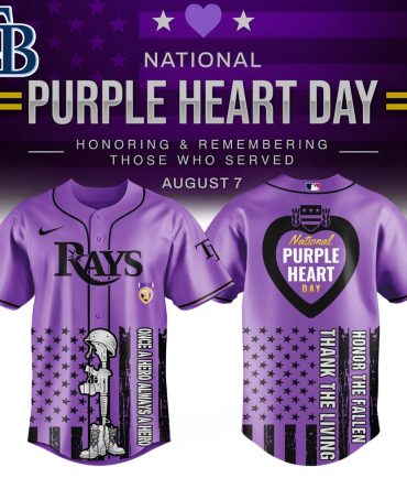 Commemorative Purple Heart Day Jersey – Honor Veterans, Celebrate Heroes, Limited Edition