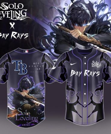 Exclusive Solo Leveling X Bay Rays Anime Jersey - Limited Edition Sportswear