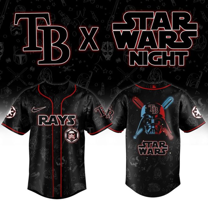 Exclusive Star Wars Night Baseball Jersey – Limited Edition Collectible - Image 2