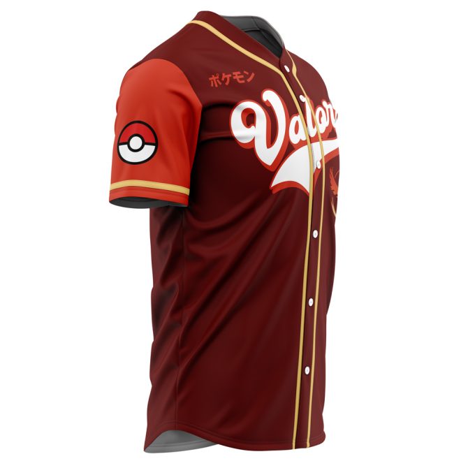 Custom Team Valor Baseball Jersey - Personalized Name & Number, Unisex Sportswear - Image 4