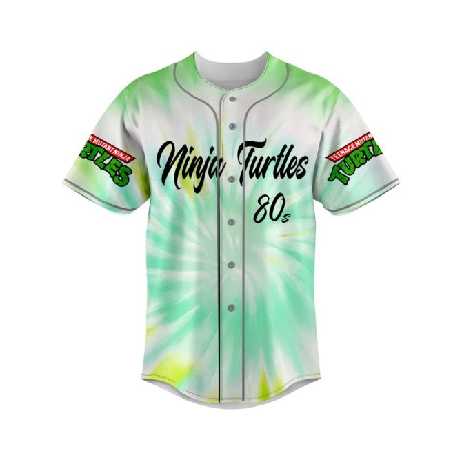 Custom 80S Ninja Turtles Jersey - Personalize Name & Number , Retro Fan Gear - Image 2