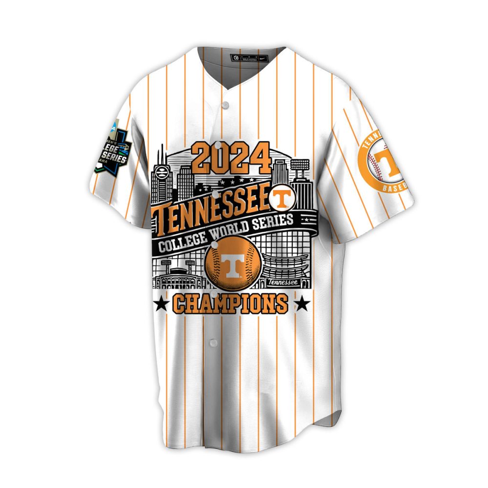2024 Tennessee Volunteers College World Series Champions Jersey - Limited Edition Fan Gear - Image 2
