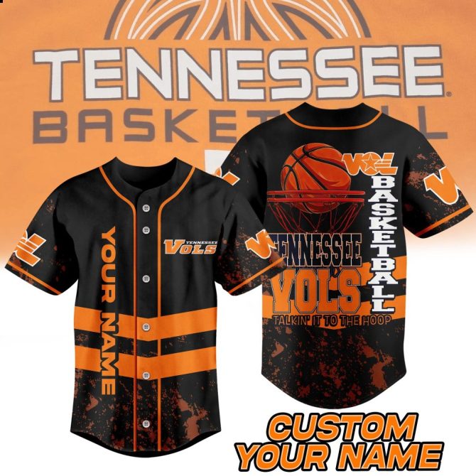 Custom Tennessee Vols Basketball Jersey - Personalized Fan Gear For Ultimate Support