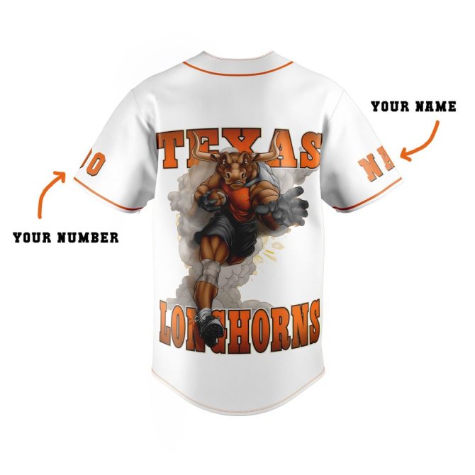 Custom Texas Longhorns Championship Jersey - Personalize With Name & Number! - Image 3