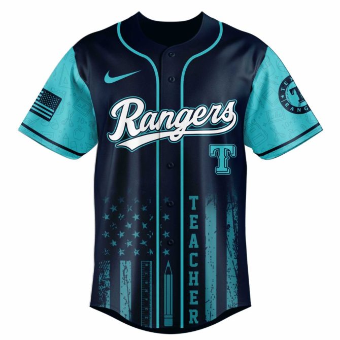 Celebrate Teachers: Rangers Themed Appreciation Jersey - Unique Gift For Educators - Image 2