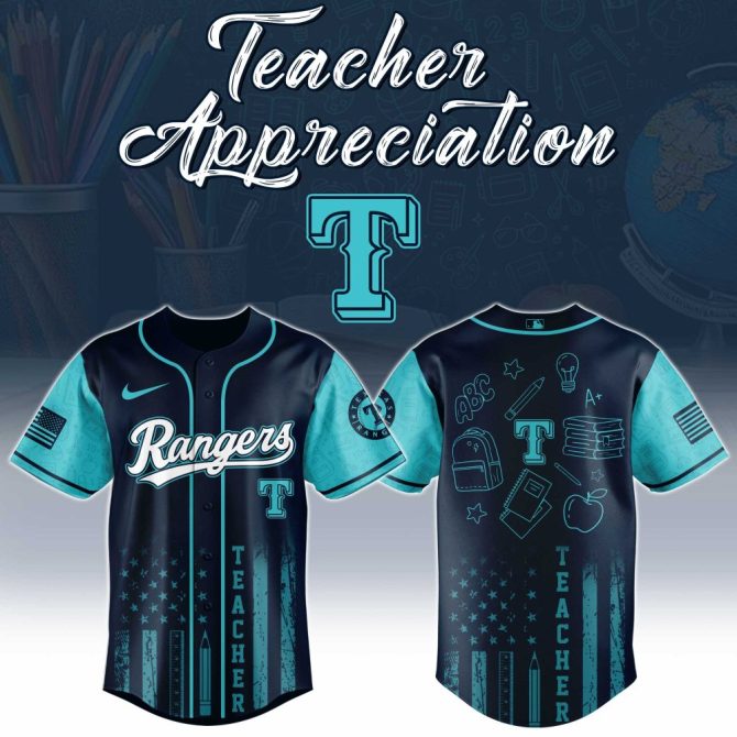 Celebrate Teachers: Rangers Themed Appreciation Jersey - Unique Gift For Educators