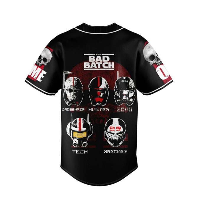 Custom Star Wars Bad Batch Jersey – Clone Force 99 Design With Your Name & Number - Image 3