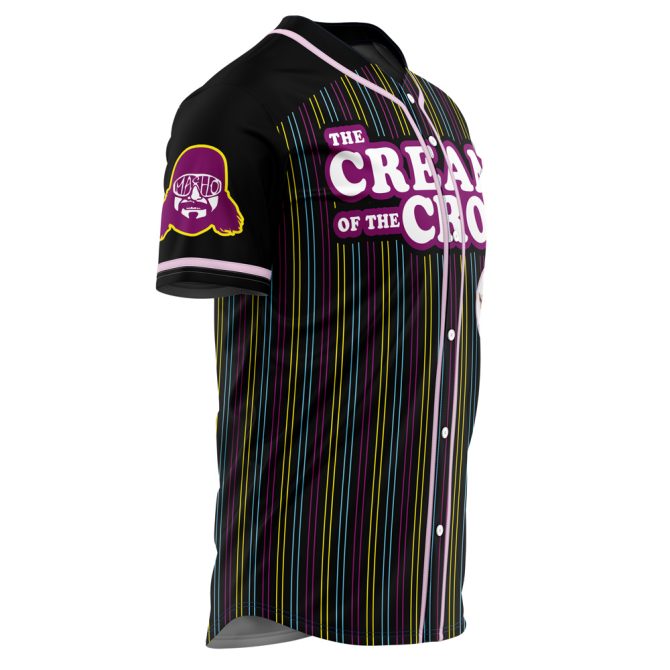Vintage 'Cream Of The Crop' Baseball Jersey - Bold Retro Style & Comfortable Fit - Image 2