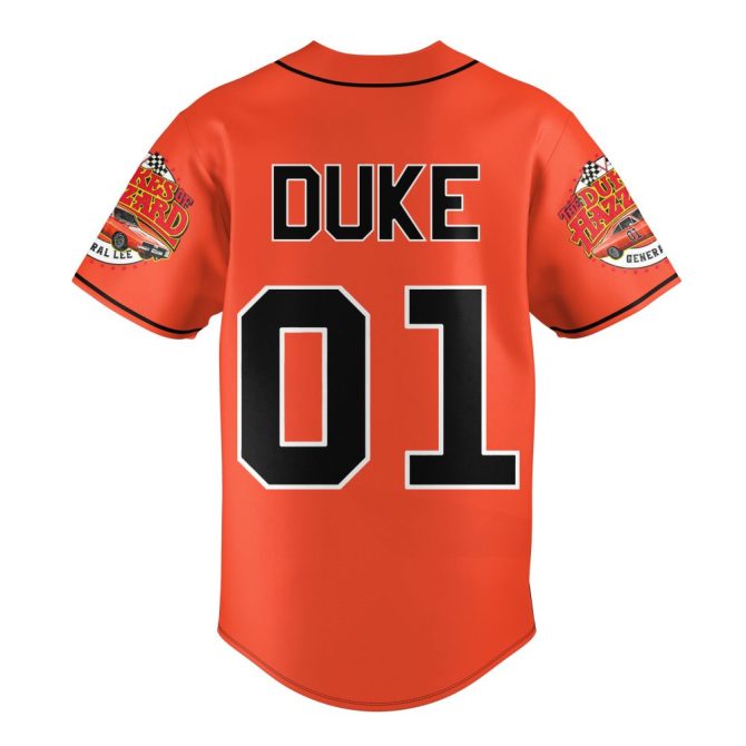 Customizable Orange Stunt Driving Jersey - Add Your Name & Number For A Unique Look! - Image 4