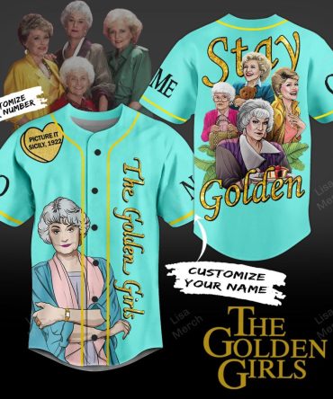 Customize Your Own Golden Girls Jersey – Stay Golden With Personalized Name & Number!