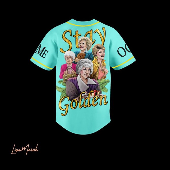 Customize Your Own Golden Girls Jersey – Stay Golden With Personalized Name & Number! - Image 3