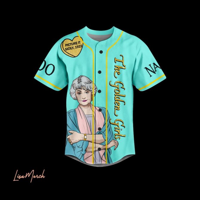 Customize Your Own Golden Girls Jersey – Stay Golden With Personalized Name & Number! - Image 2